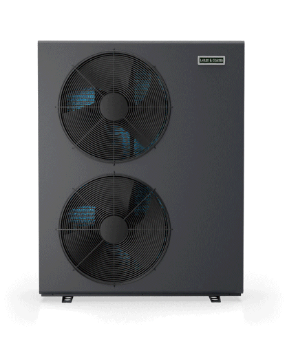 R32 monoblock EVI cold climate air source heat pump for cool energy